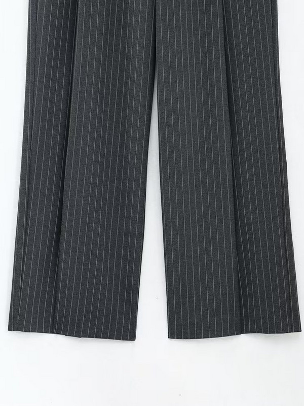 TRAF 2023, primăvară, în dungi, pentru femei, pentru birou, pentru damă