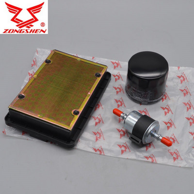 ZS400GY-2 RX3S zongshen 400cc motocikla dzinēja eļļas filtrs degvielas filtrs gaisa tīrītājs ZS400