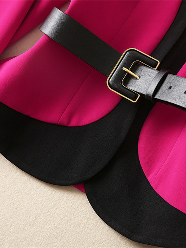 ZJYT Runway moevöö bleiser ja pliiatsseelik, 2023. aasta kevadsügis, naiskondlik, elegantne peokleitide komplekt, kaheosaline