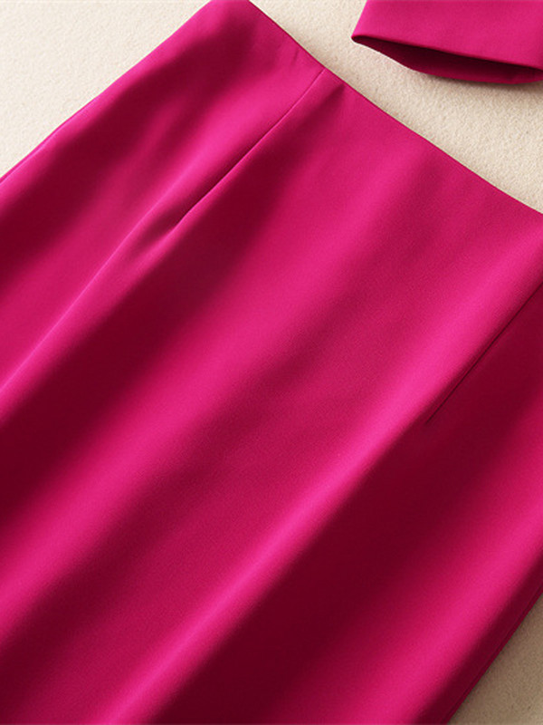 ZJYT Runway moevöö bleiser ja pliiatsseelik, 2023. aasta kevadsügis, naiskondlik, elegantne peokleitide komplekt, kaheosaline