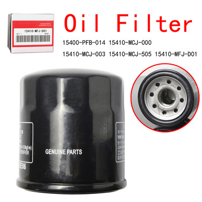 mootorratta õlifilter 15410-MFJ-D01 mudelile HONDA Fit 2013 - 2020 CBR500R CB500F CB500X CB650F CBR650F CBR650R CB650R 2018 2017 2016