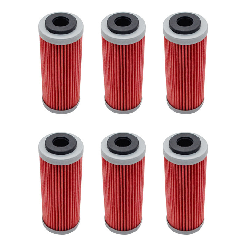 4/6Pcs Φίλτρο λαδιού μοτοσικλέτας AHL For SX SXF SXS -FR XCF XCF-W XCW SMR 250 350 400 450 505 530 2007-2016