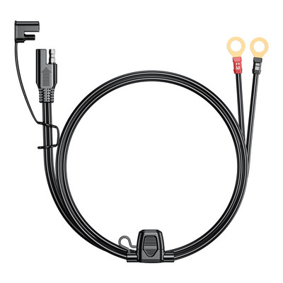 12-24V 18AWG SAE Замяна на кабел 2-щифтов Бързо изключване към О-пръстен Клема Кабелен конектор Аксесоари за мотоциклети