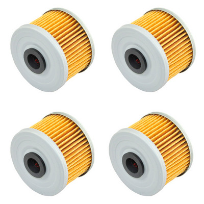 Φίλτρο λαδιού μοτοσικλέτας 4 τμχ για Kawasaki KFX450 KLX110 KSR110 BN125 BX125 KLX125 Z125 KLX140 BX250 KL250 KLX300 KLX450 KX450 Z250