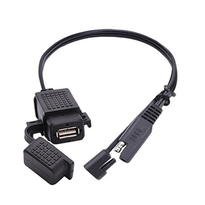2.1A водоустойчиво мотоциклетно USB зарядно устройство за мобилен телефон SAE към USB адаптер