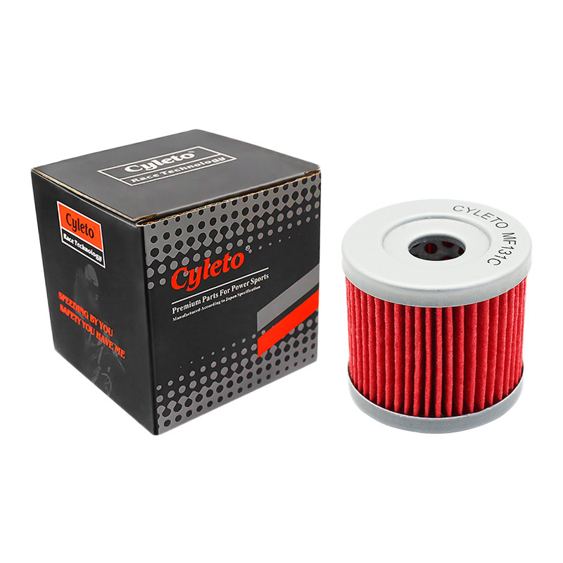 Φίλτρο λαδιού ανταλλακτικών μοτοσικλέτας Cyleto για Suzuki GSXS125 GSXR125 DR100 DR125 BURGMAN AN125 AN 125 AN150 AN400 AN 400 Executive ABS
