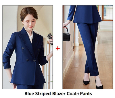 Επίσημα γυναικεία επαγγελματικά κοστούμια με παντελόνι και μπουφάν