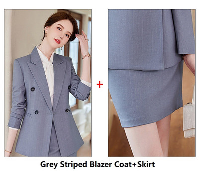 Επίσημα γυναικεία επαγγελματικά κοστούμια με παντελόνι και μπουφάν