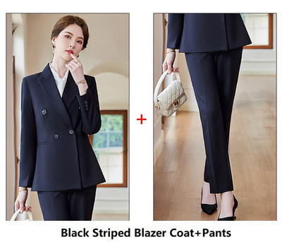 Επίσημα γυναικεία επαγγελματικά κοστούμια με παντελόνι και μπουφάν