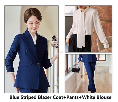 Επίσημα γυναικεία επαγγελματικά κοστούμια με παντελόνι και μπουφάν