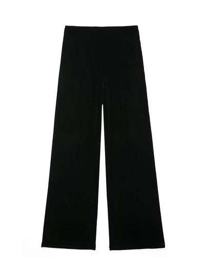 KLKXMYT TRAF Seturi de blaze din catifea pentru femei Costume 2 piese 2023 Noua moda de toamna Set de sacou + pantaloni 2 piese tinute dama