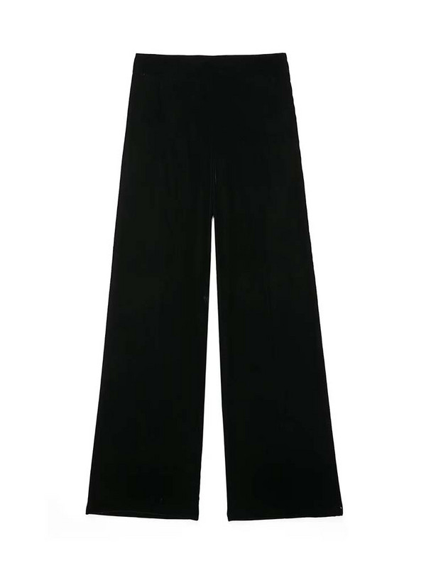 KLKXMYT TRAF Seturi de blaze din catifea pentru femei Costume 2 piese 2023 Noua moda de toamna Set de sacou + pantaloni 2 piese tinute dama