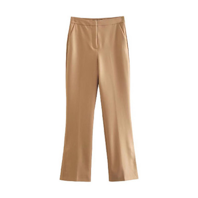 Toamnă și iarnă noile femei versatile, blazer subțire, casual și vestă cu gât, pantaloni cu talie înaltă