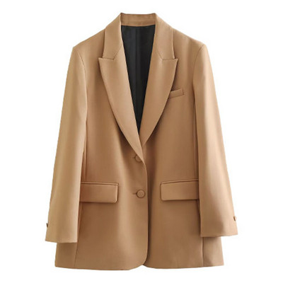 Toamnă și iarnă noile femei versatile, blazer subțire, casual și vestă cu gât, pantaloni cu talie înaltă