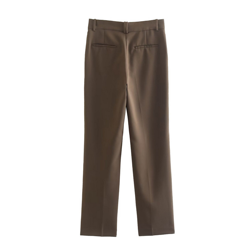 PB&ZA Costum pentru femei Blazere și pantaloni 2022, la modă, stil retro, unisex, solid, toamnă, set de îmbrăcăminte pentru femei, haine largi 2761248