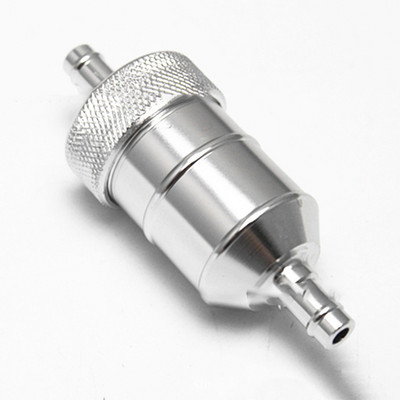 Filtru universal de 8 mm pe benzină, pe gaz, pentru curățarea filtrului de combustibil, din aliaj de aluminiu, pentru motocicletă, groapă, motocicletă, ATV, ulei, gaz, benzină, filtru de ulei