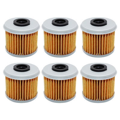 Filtru de ulei de motor pentru motocicletă 1/3/6 buc pentru Honda CRF450L CRF450RX CRF450RWE 449 CRF 450XRL 450 CRF 250F CRF 250RX CRF250XRL 249