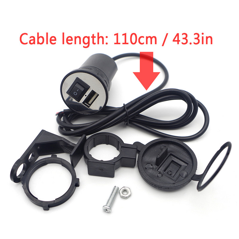 Încărcător USB Motocicletă PENTRU HONDA Nc Magna Vf750xadv Nc 750x Xadv Cb400ss Africa Twin Crf1000l Shadow Vt600 Magna 750 Shadow