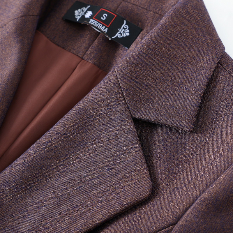 Înaltă calitate Toamnă Iarnă Formal Doamnelor Blazer Femei Costume de afaceri cu seturi Îmbrăcăminte de lucru Uniforma de birou Dimensiunea 4XL Pantaloni Jachetă