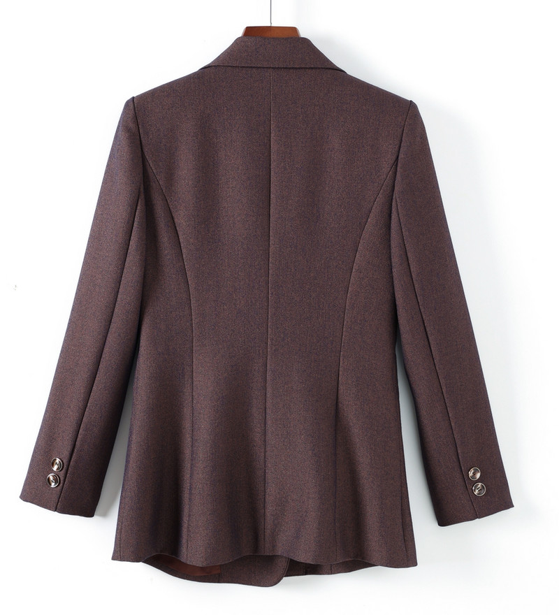 Înaltă calitate Toamnă Iarnă Formal Doamnelor Blazer Femei Costume de afaceri cu seturi Îmbrăcăminte de lucru Uniforma de birou Dimensiunea 4XL Pantaloni Jachetă