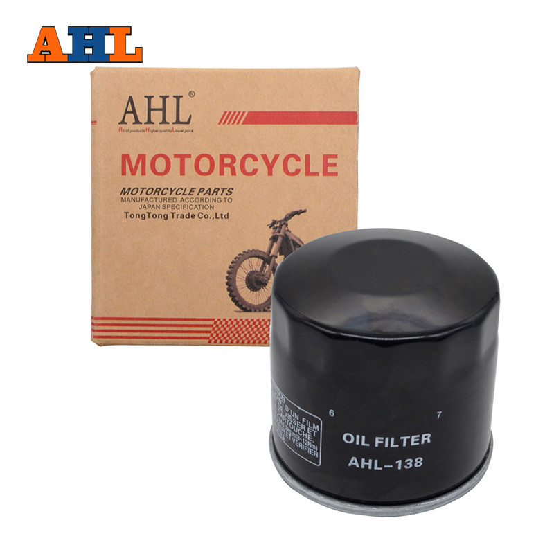 Filtru de ulei AHL pentru Suzuki GSF600 GSF1200 Bandit GSX650F GSX1300R GSX1300 GSF1250 DL650 VZ800 VLR1800 C1800R Vstrom