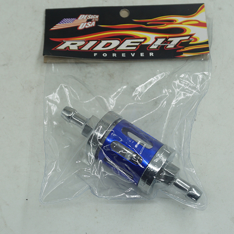 7mm CNC din aliaj de aluminiu din sticlă universală motocicletă gaz combustibil benzină filtru de ulei accesorii moto pentru ATV Dirt Pit bike motocross