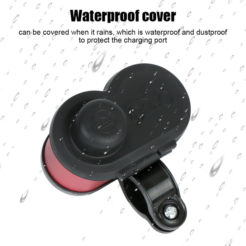 Încărcătoare USB QC 3.0 Adaptor de alimentare pentru motociclete Priză pentru brichetă Accesorii pentru capac impermeabil pentru BMW Honda Suzuki Kawasaki