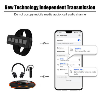 Bluetooth превключвател за мотоциклети Бутони за разговори със свободни ръце Управление на волана на автомобила за аудио плейър Радио Смарт телефон Спорт на открито