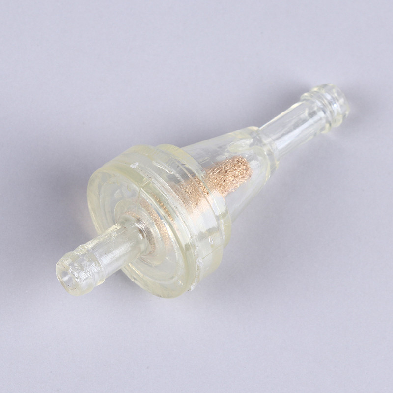 Filtru de benzină cu miez de cupru pentru motocicletă nouă, filtru universal de benzină în linie, rezistență la filtrul de combustibil pentru mașină, element de filtru de combustibil pentru motocicletă