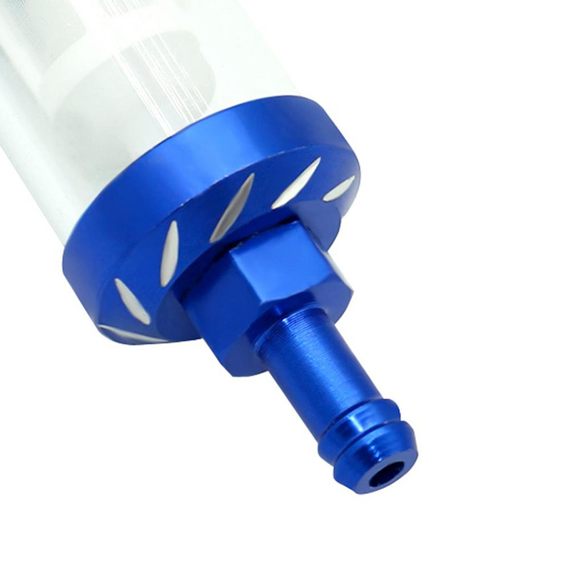 8mm CNC Filtre de ulei de combustibil pe gaz Filtru de combustibil Accesorii pentru motociclete pentru ATV Dirt Pit Bike Motor de automobile Filtro Dos Sonhos Aceit