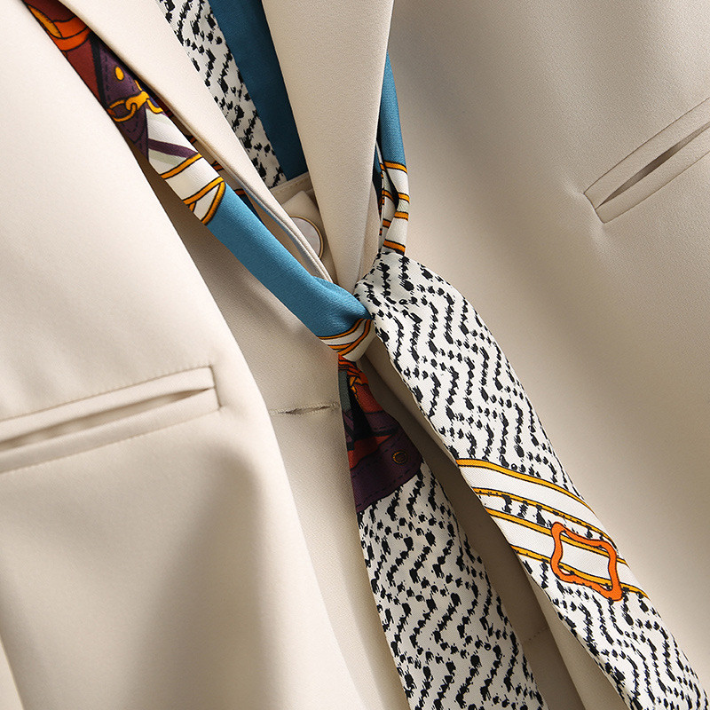 Hstar Costume pantaloni de lucru 2 PS pentru femei Set de costum pentru interviu de afaceri uniformă cu crestături Blazer și pantaloni fără mâneci Costum de damă de birou