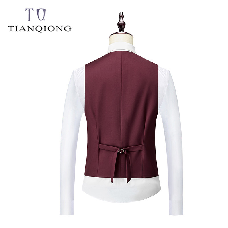 Muško odijelo Proljeće i jesen 2021. Visokokvalitetno poslovno odijelo po narudžbi Trodijelno usko odijelo velikih veličina u više boja Odijelo s dva gumba