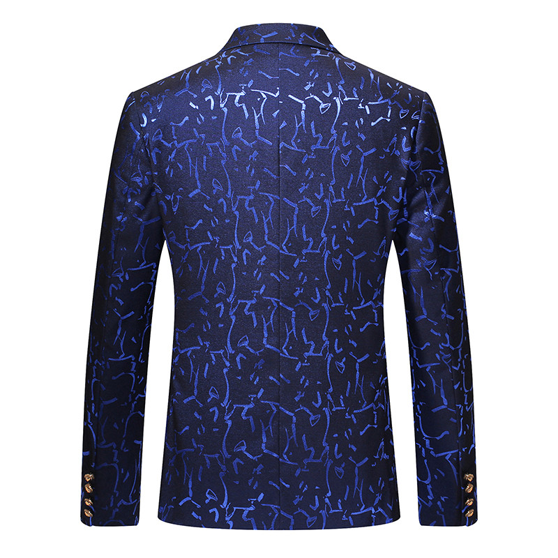 Set de blaze pentru bărbați de afaceri de nuntă (jachetă + pantaloni) stilați bărbați subțiri 2 piese palton cu pantaloni roșu verde costum masculin S-3XL