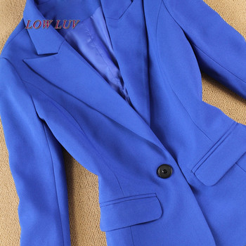 κοστούμι Γυναικείο Σετ 2 τεμαχίων Γυναικείο κοστούμι Παντελόνι Γραφείο Σετ γυναικείο μπλέιζερ OL επαγγελματικό κοστούμι μακρυμάνικο παντελόνι