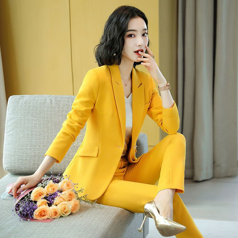 Pantaloni 2 piese ținute 2022 vara femei seturi asortate pantaloni eleganti, transport gratuit, costum blazer set de două piese de modă pentru femei