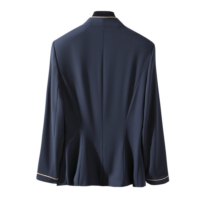 Costum cu pantaloni de înaltă calitate pentru femei Set două piese Blazer și pantaloni de modă pentru damă de birou Uniforma formală haine de lucru