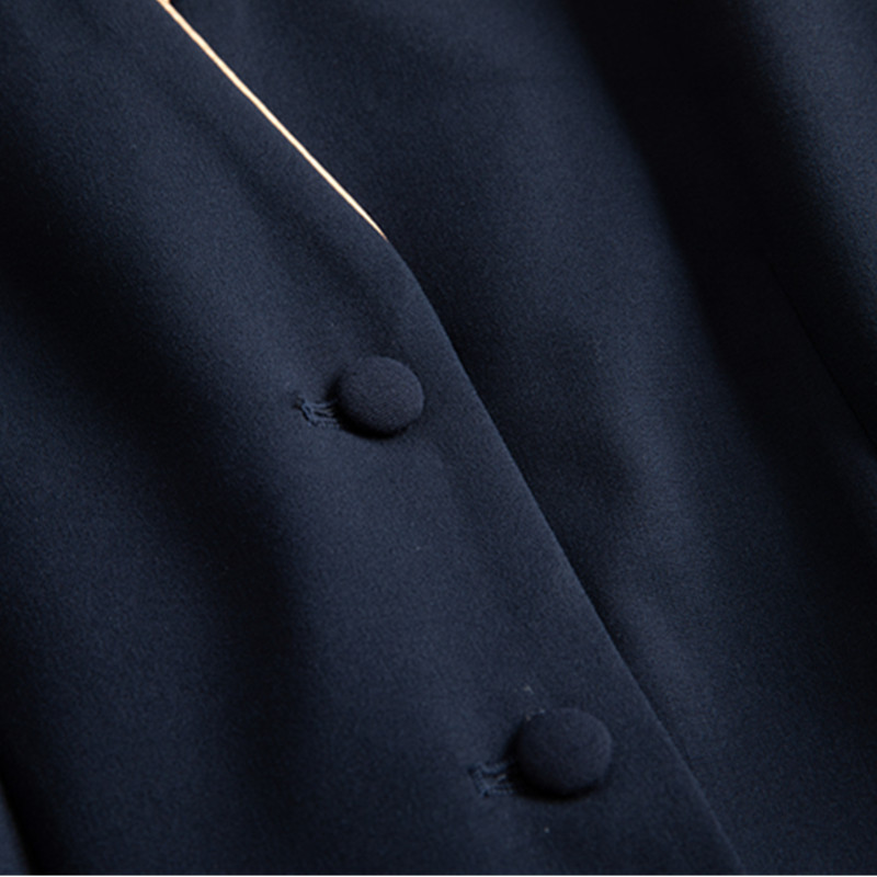 Costum cu pantaloni de înaltă calitate pentru femei Set două piese Blazer și pantaloni de modă pentru damă de birou Uniforma formală haine de lucru