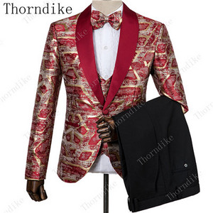 Thorndike sötétkék jacquard kiváló minőségű, tökéletes öltöny, új dizájn esküvői öltönyök 2021 olasz design egyedi férfi öltöny blézer