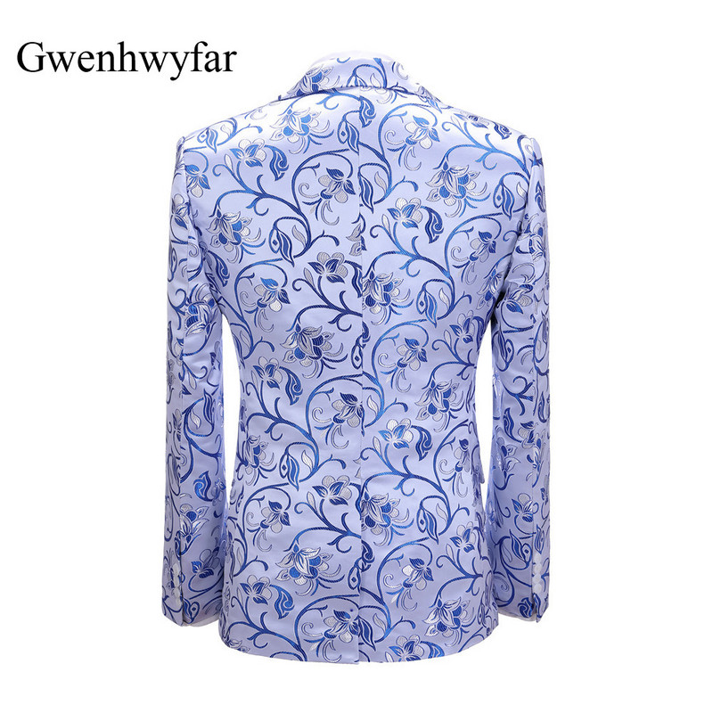 Gwenhwyfar luxus orchidea mintás férfi esküvői öltönyök, 2021, új úri szmoking, csúcsos hajtóka dzseki, kétsoros mellény, vékony nadrág