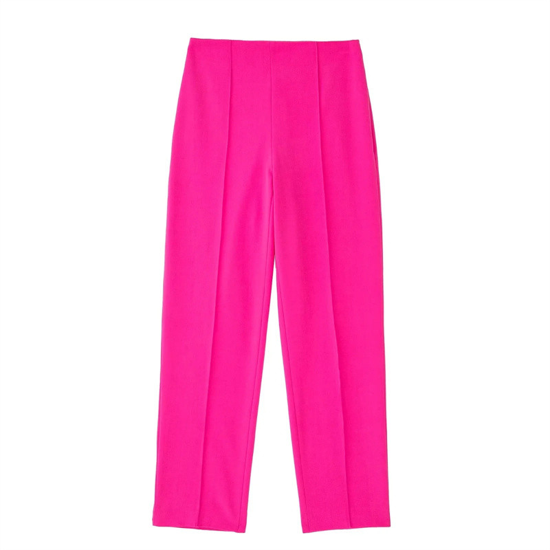 Nő, édes rózsa, piros, ujjú blézer öltöny, 2022-es őszi női High Street divatos öltönyök, női elegáns blézerek öltönyök