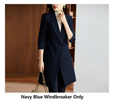 2022 Winter Women Coat Fashion Slim Κομψό μακρύ αντιανεμικό Plus βαμβακερό γυναικείο παλτό έξω από ρούχα με διπλό στήθος