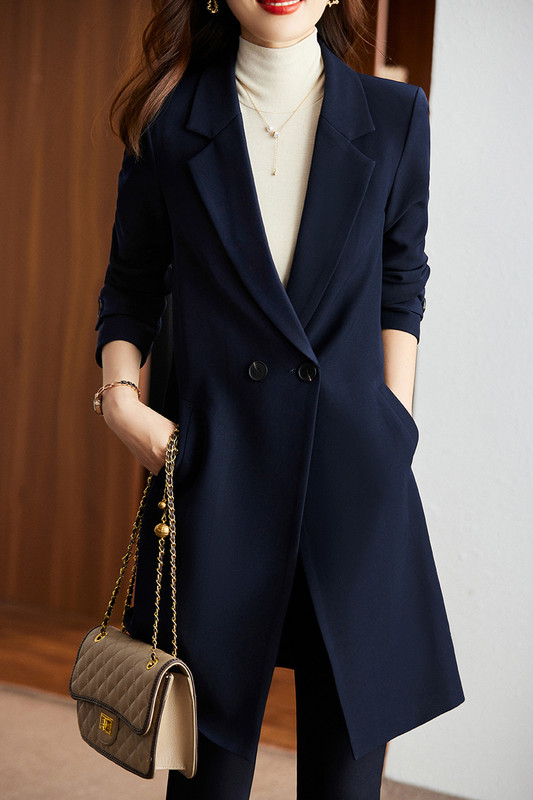 2022-es téli női kabát divat vékony, elegáns hosszú széldzseki plusz pamut női női kabát felsőruházat, duplasoros ruhák