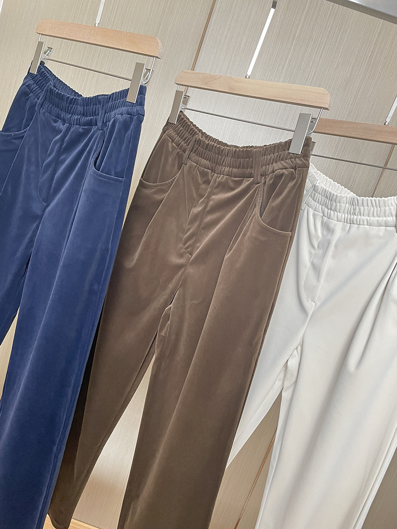 Női gyöngyláncdísz, kétsoros, hosszú ujjú blézer vagy elasztikus deréknadrág női öltöny