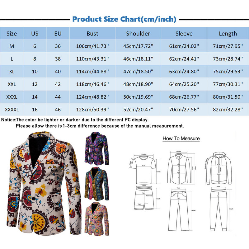 2023-as férfi etnikai minta gyapjú gyapjú blézer téli férfi blézer alkalmi öltöny dzseki Slim Party Club Esküvői társasági blézer Homme #T2G