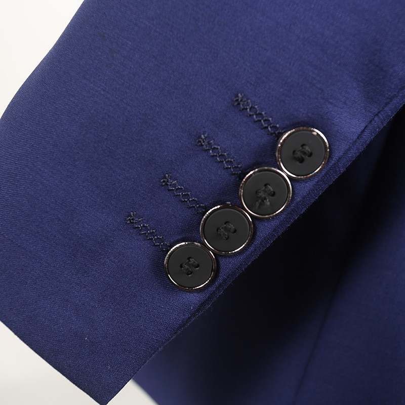 5XL blézermellény nadrág Csúcsmárka, egyszínű, hivatalos irodai öltöny három részes szett Vőlegény esküvői ruhapartihoz