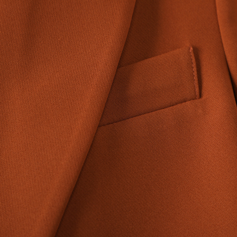 Sárgabarack üzleti öltönyök női új őszi téli temperamentum divat alkalmi blézer és nadrág irodai női munkaruházat ruhák fekete