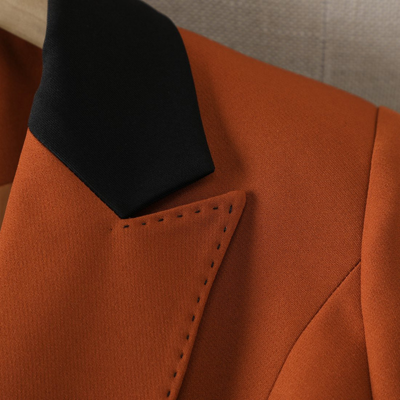 Koreai őszi formális női kiváló minőségű blézer női üzleti öltönyök szettekkel Munkaruházat Irodai egyenruha nadrág dzseki kétrészes