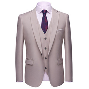 Legújabb kabát, nadrág minták, 2018 divat férfi alkalmi üzleti öltöny 3 részes szett /Férfi öltönyök blézerek nadrágok nadrágok mellény