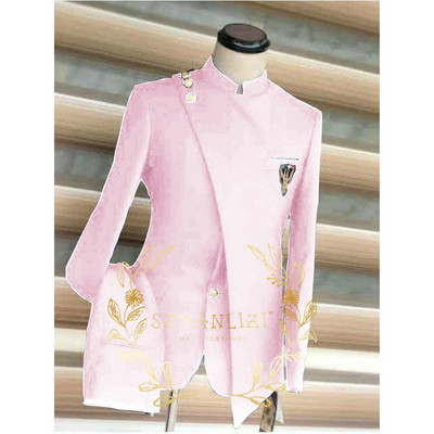 Férfi öltönyök Formális üzleti esküvői öltönyök férfiaknak Blézer vőlegény szmoking Slim Fit jelmez Homme Mariage esküvői öltöny férfiaknak