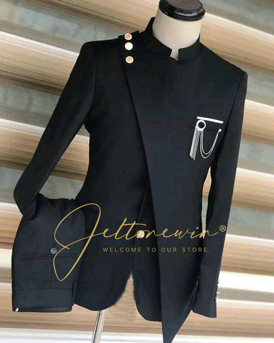 Férfi öltönyök Formális üzleti esküvői öltönyök férfiaknak Blézer vőlegény szmoking Slim Fit jelmez Homme Mariage esküvői öltöny férfiaknak